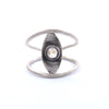 Evil Eye Ring in Moonstone - Alkisti Jewelry