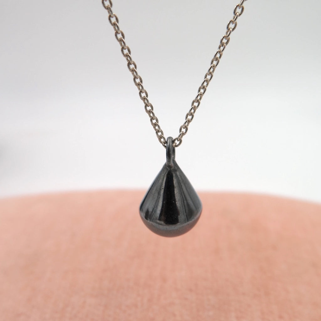 Droplet Necklace in Bronze/Silver/14K Gold - Alkisti Jewelry