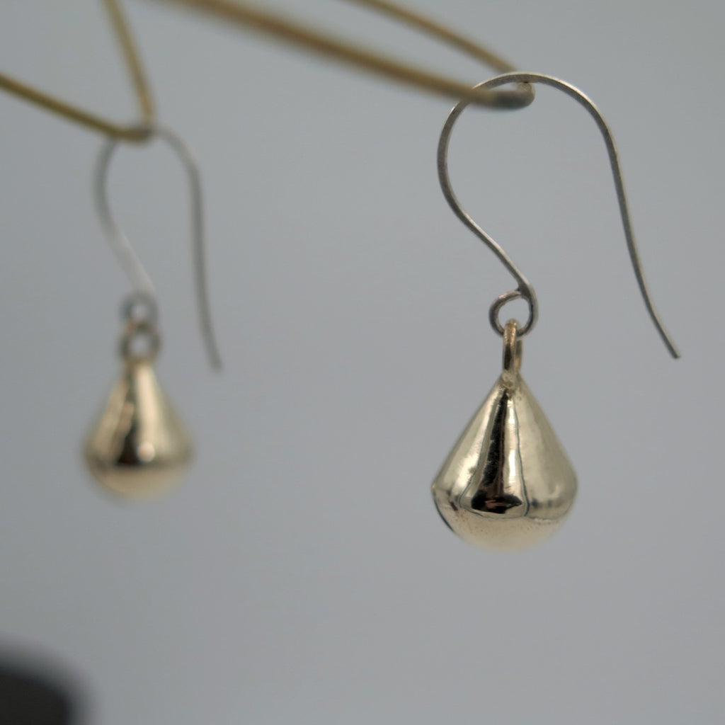 Droplet Earrings in Bronze/Silver/14K Gold - Alkisti Jewelry