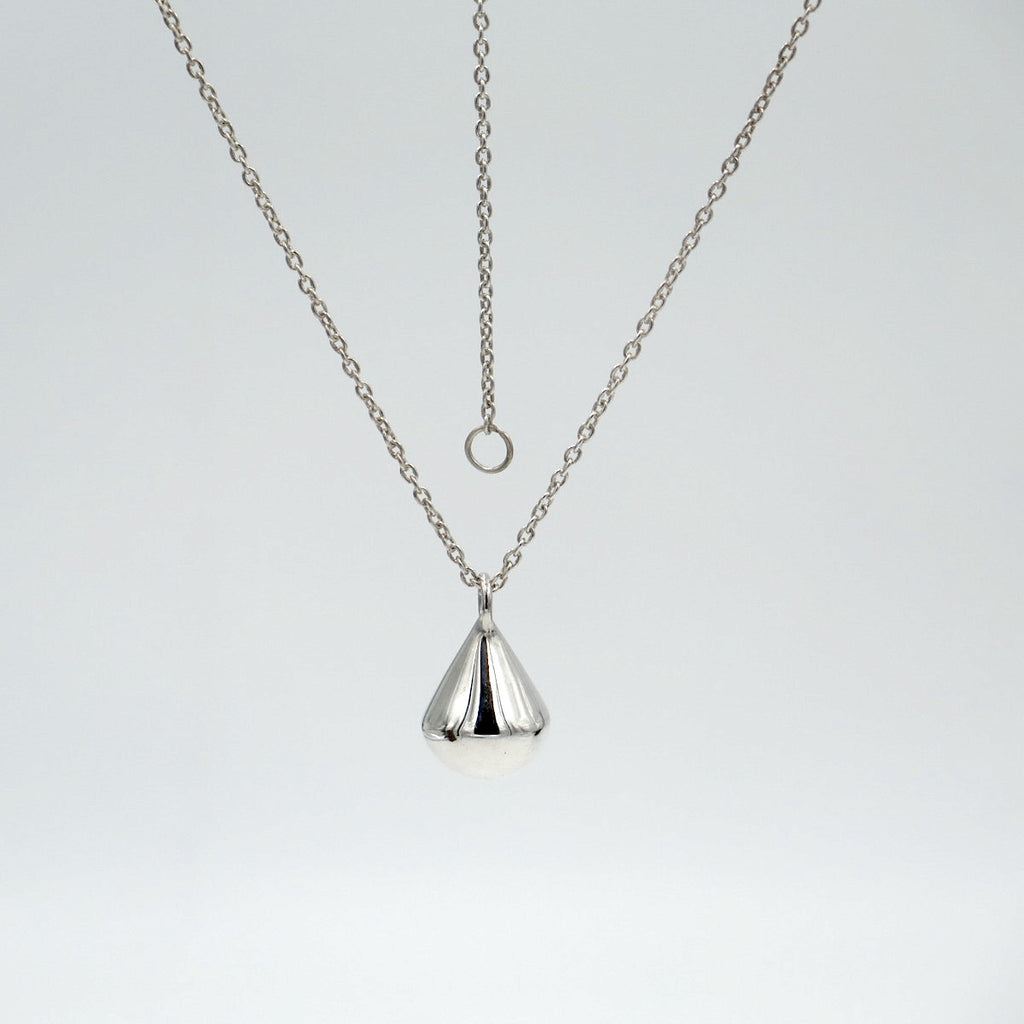 Droplet Necklace in Bronze/Silver/14K Gold - Alkisti Jewelry