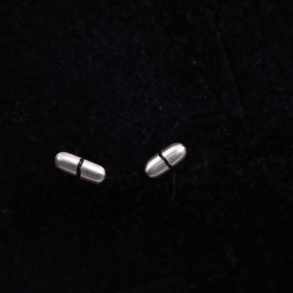 Love Pills Stud Earrings - Alkisti Jewelry