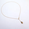 Anchor Lariat in 14K Gold - Alkisti Jewelry