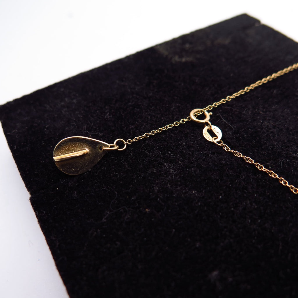 Anchor Lariat in 14K Gold - Alkisti Jewelry