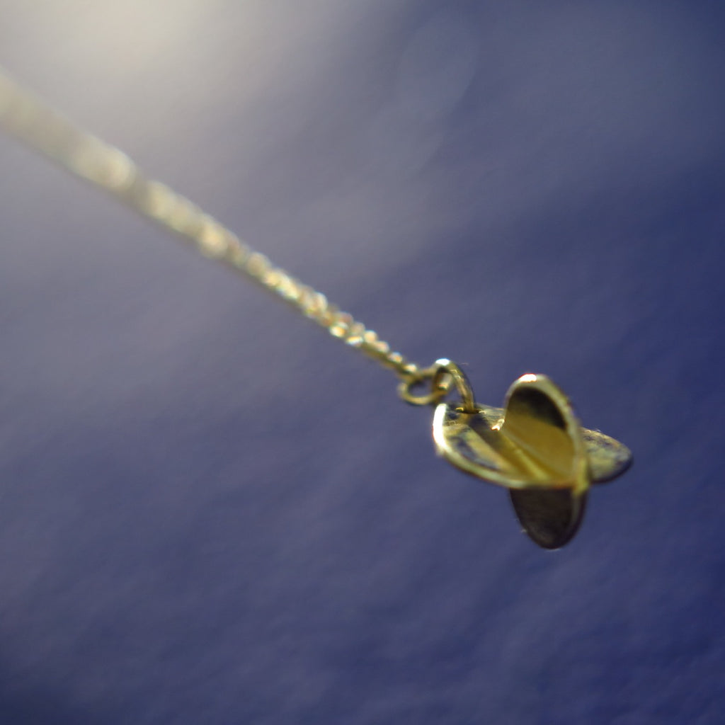 Anchor Lariat in 14K Gold - Alkisti Jewelry
