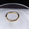 Liquid Ring in Silver/Gold