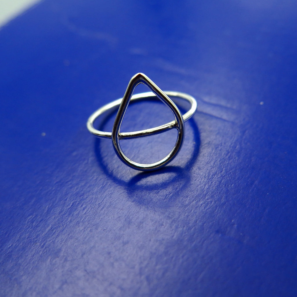 Aquarius Ring in Silver - Alkisti Jewelry