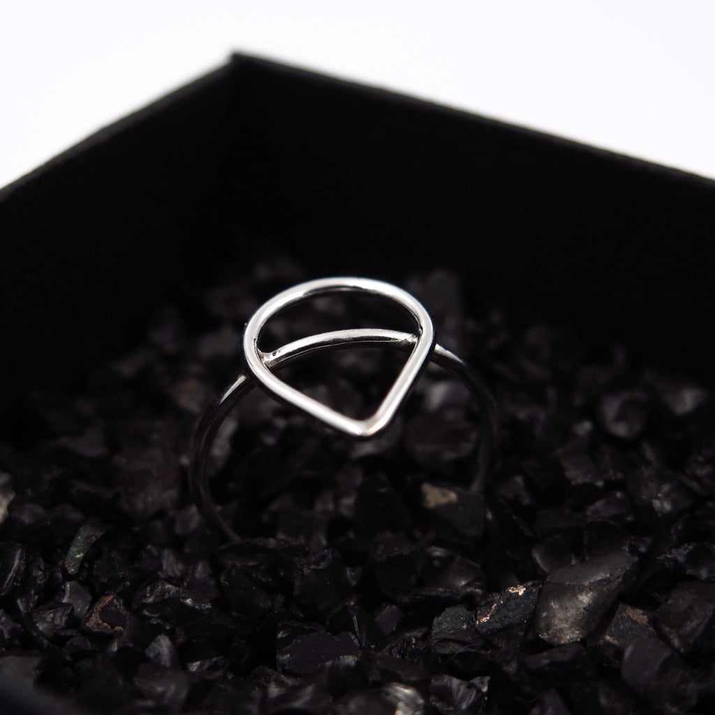 Aquarius Ring in Silver - Alkisti Jewelry