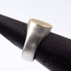 Constellation Signet Ring in Silver & Bronze - Alkisti Jewelry