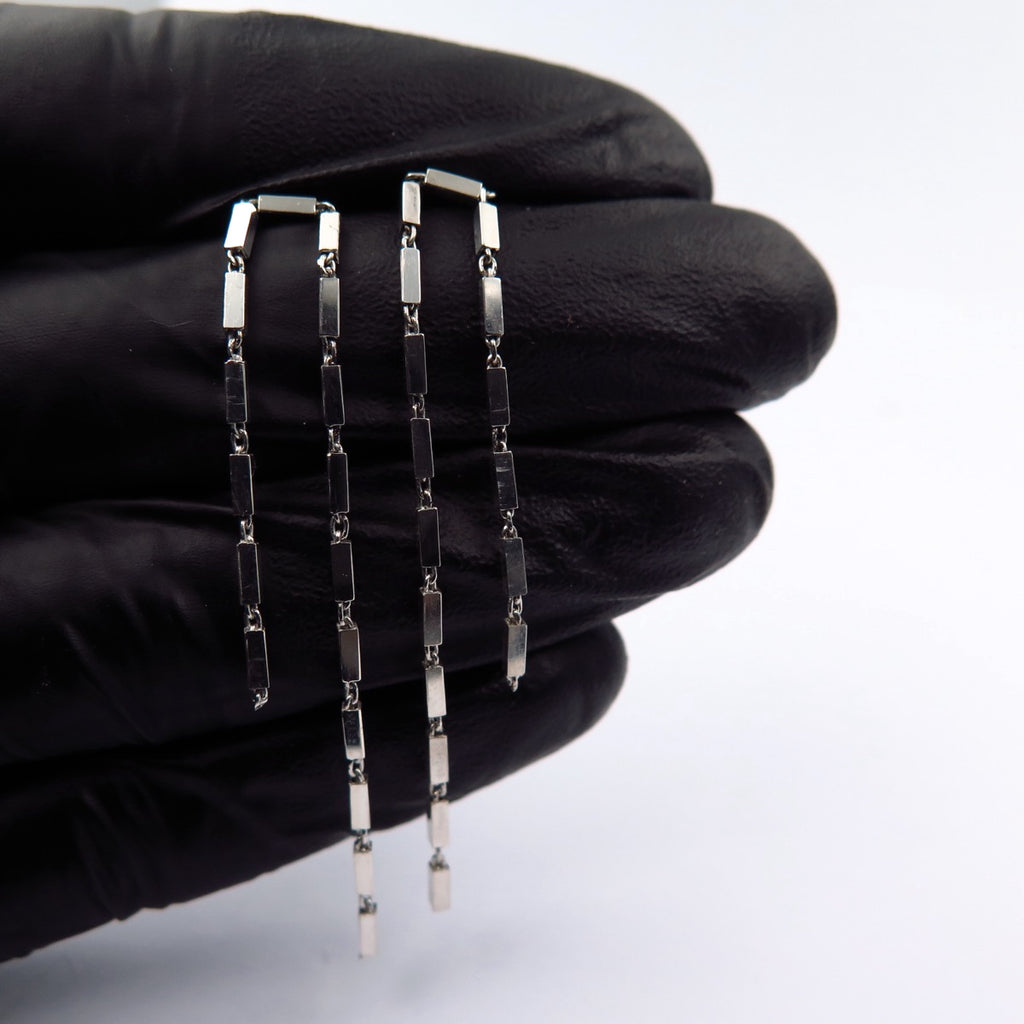 Long Island Earrings in Silver - Alkisti Jewelry