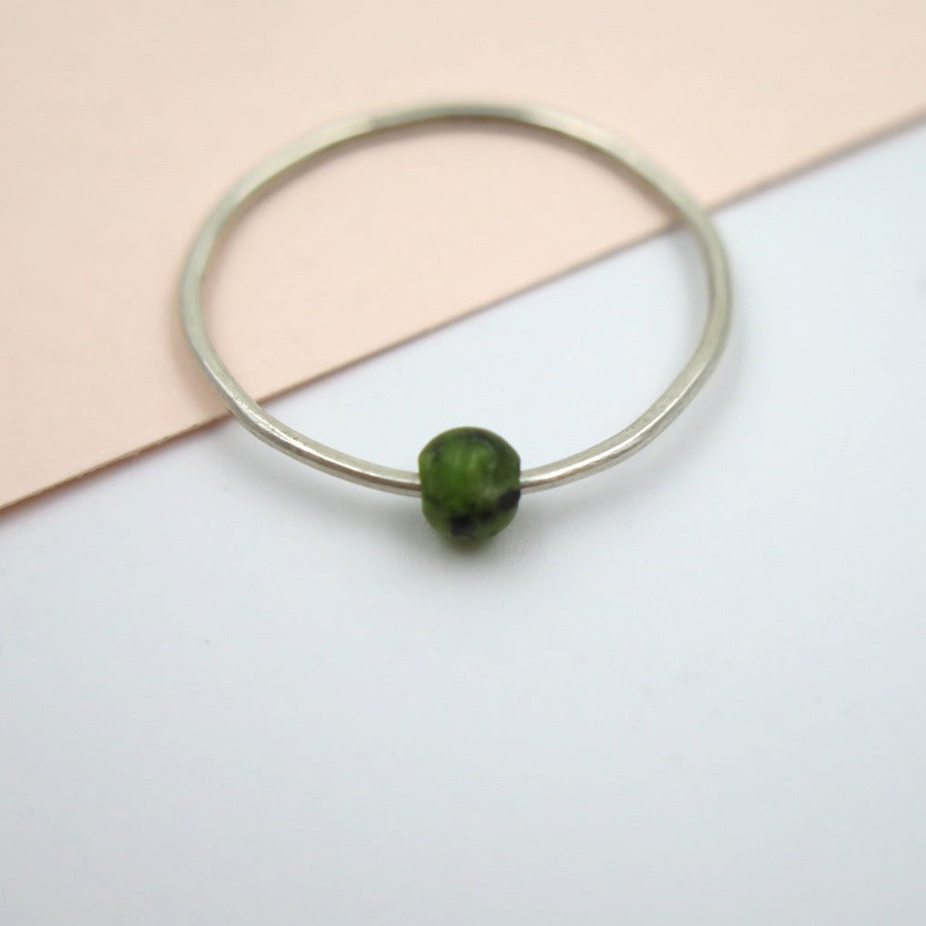 Planitaki Ring in Silver & Gemstones - Alkisti Jewelry