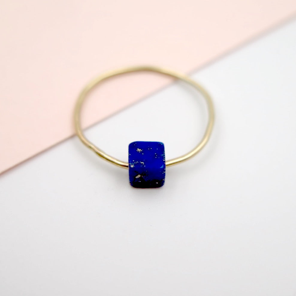 Planitaki Ring in 14K Gold & Gemstones - Alkisti Jewelry
