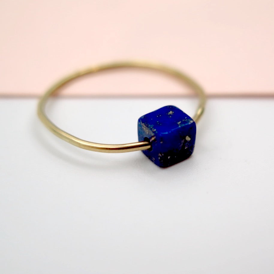 Planitaki Ring in 14K Gold & Gemstones - Alkisti Jewelry