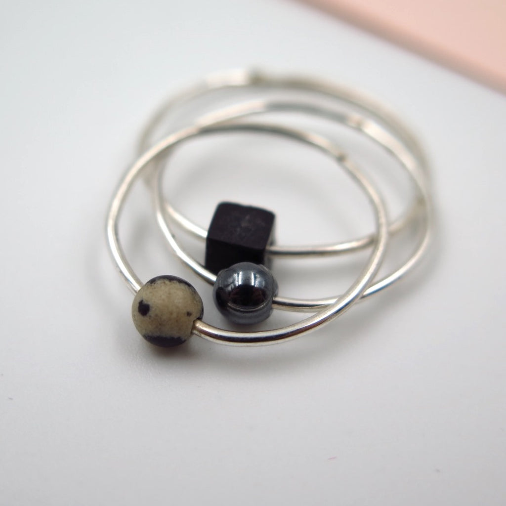 Planitaki Ring in 14K Gold & Gemstones - Alkisti Jewelry