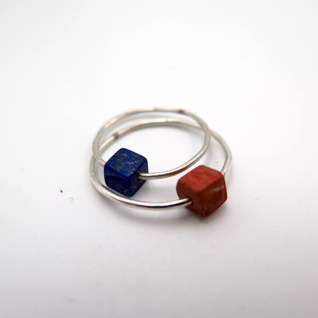 Planitaki Ring in Silver & Gemstones - Alkisti Jewelry
