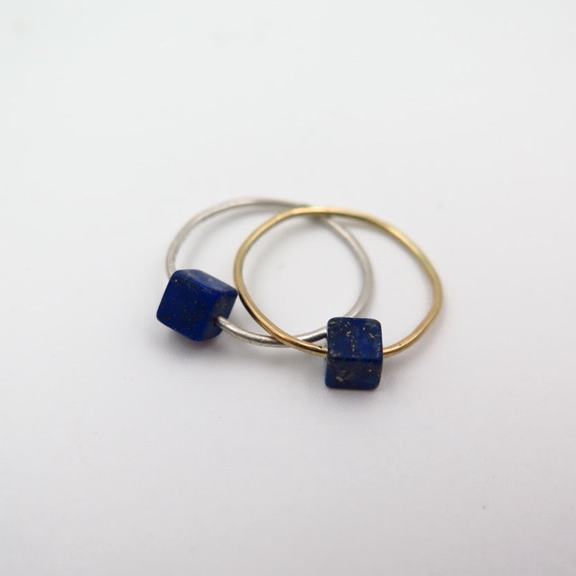 Planitaki Ring in 14K Gold & Gemstones - Alkisti Jewelry