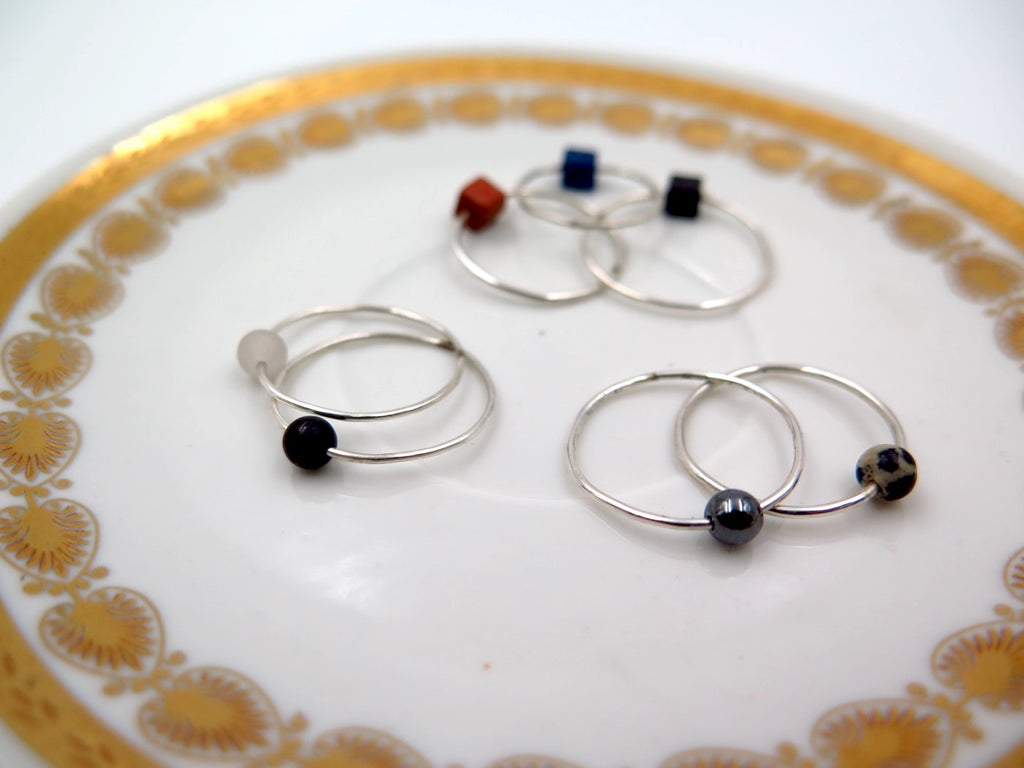 Planitaki Ring in Silver & Gemstones - Alkisti Jewelry