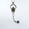 Smerna Charm with Labradorite/Moonstone & Pearl - Alkisti Jewelry
