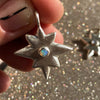 Asteroid 21 Lucky Charm Pendant in Bronze/Silver - Alkisti Jewelry