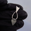 Small Fish Earrings in Silver - Alkisti Jewelry