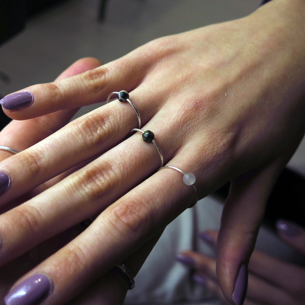 Planitaki Ring in Silver & Gemstones - Alkisti Jewelry