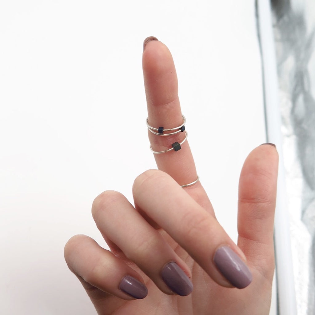 Planitaki Ring in Silver & Gemstones - Alkisti Jewelry