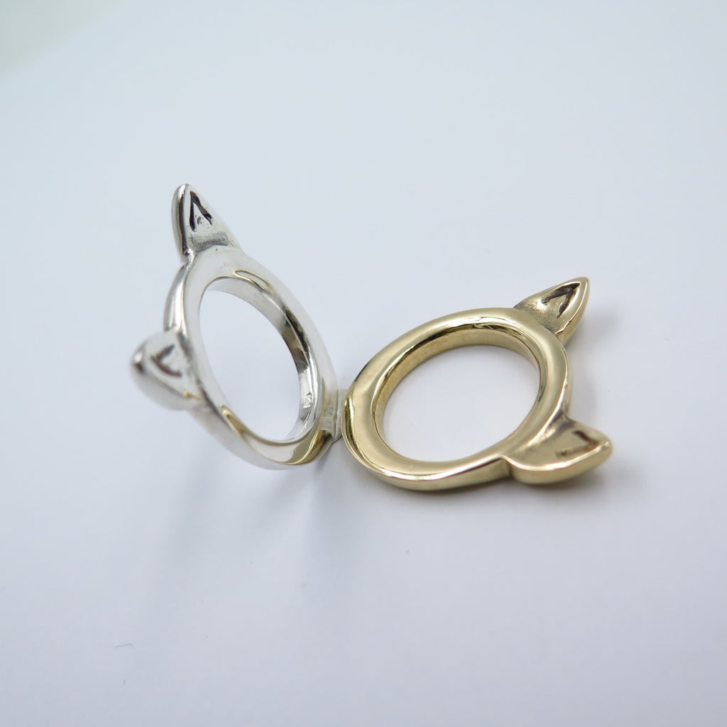 Cat Ring in Silver - Alkisti Jewelry
