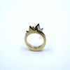 Corona Ring in Bronze/Silver - Alkisti Jewelry