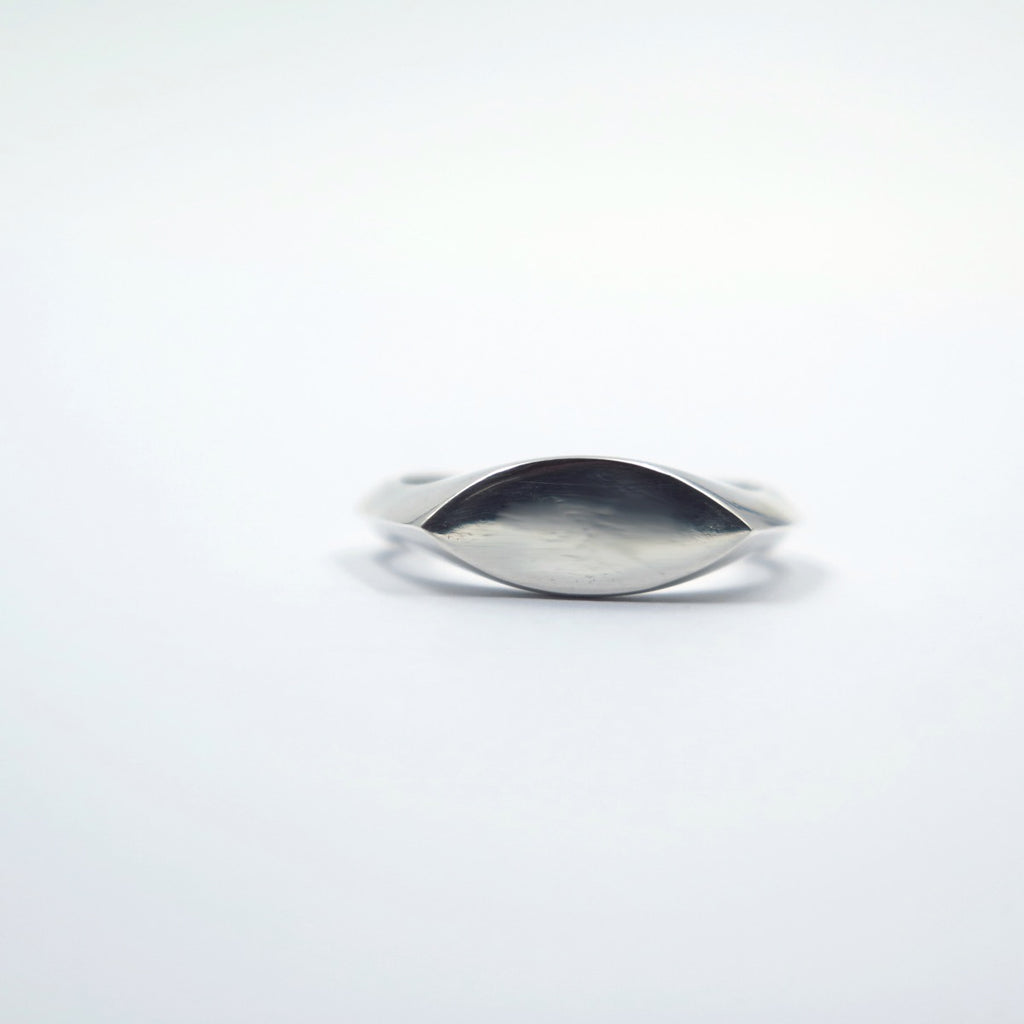 Eye Signet in Bronze/Silver - Alkisti Jewelry