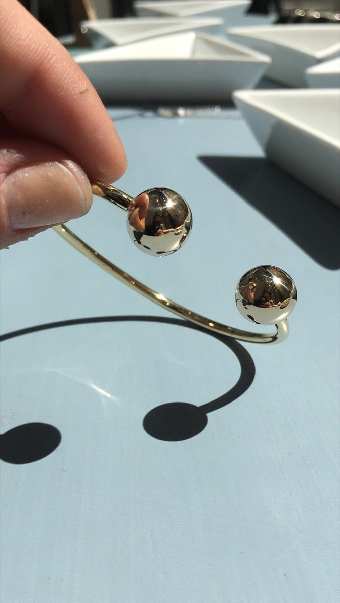 Balls Bracelet in Bronze - Alkisti Jewelry