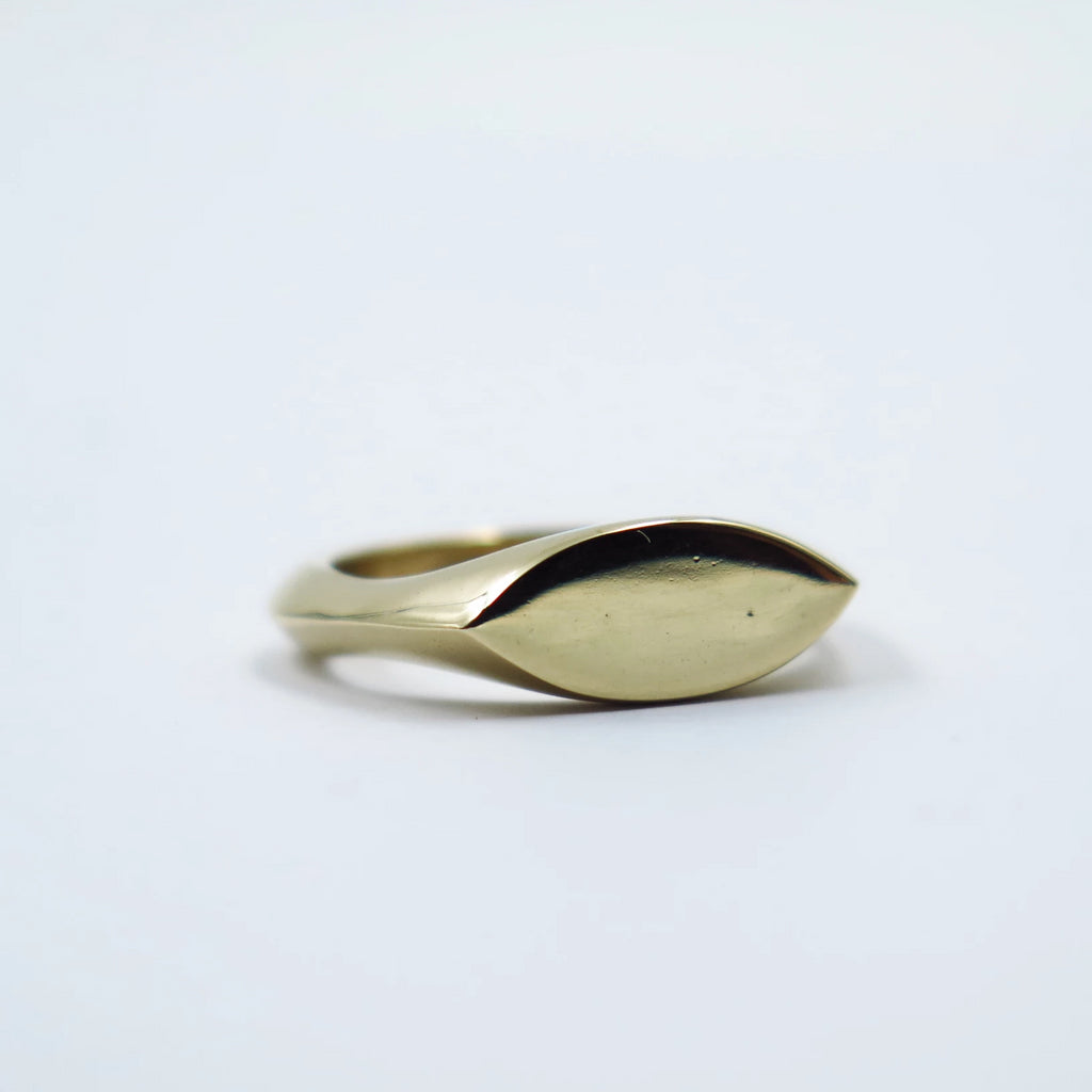 Eye Signet in Bronze - Alkisti Jewelry