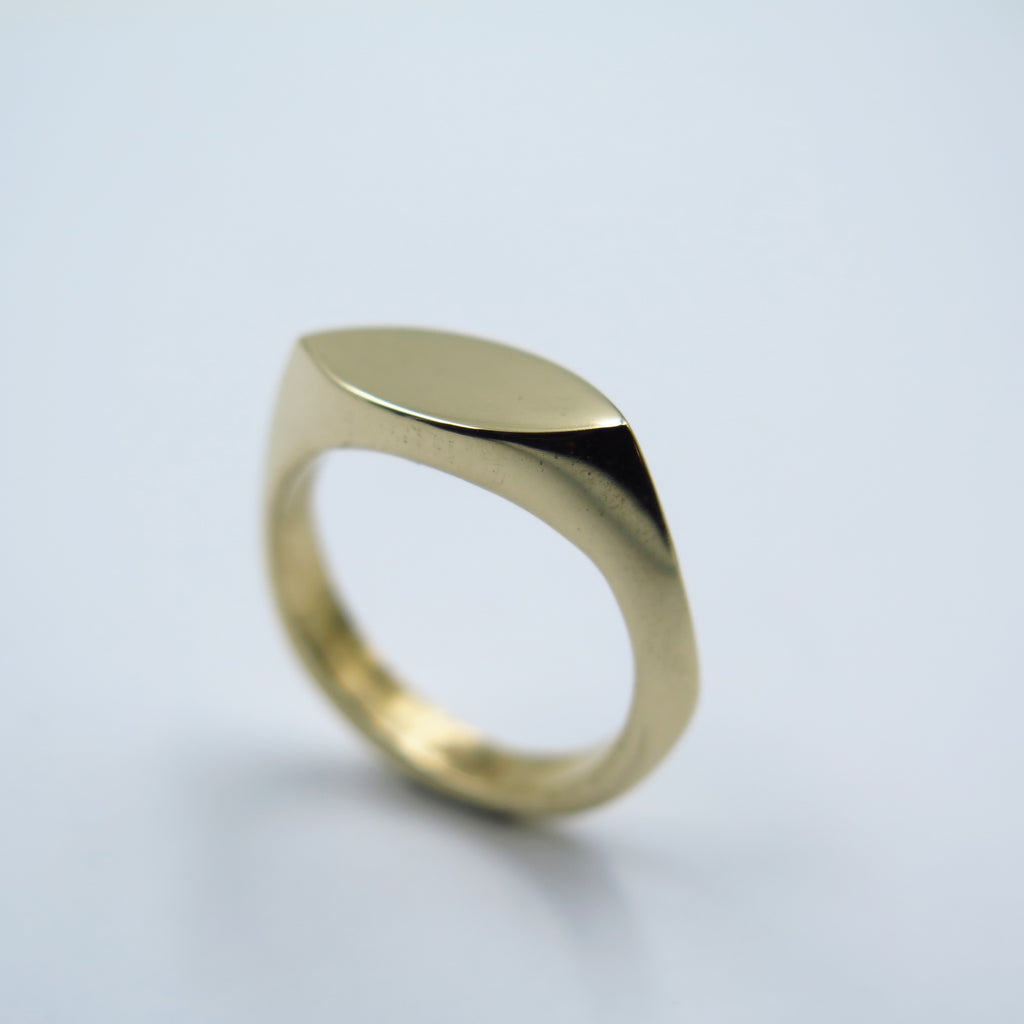 Eye Signet in Bronze - Alkisti Jewelry