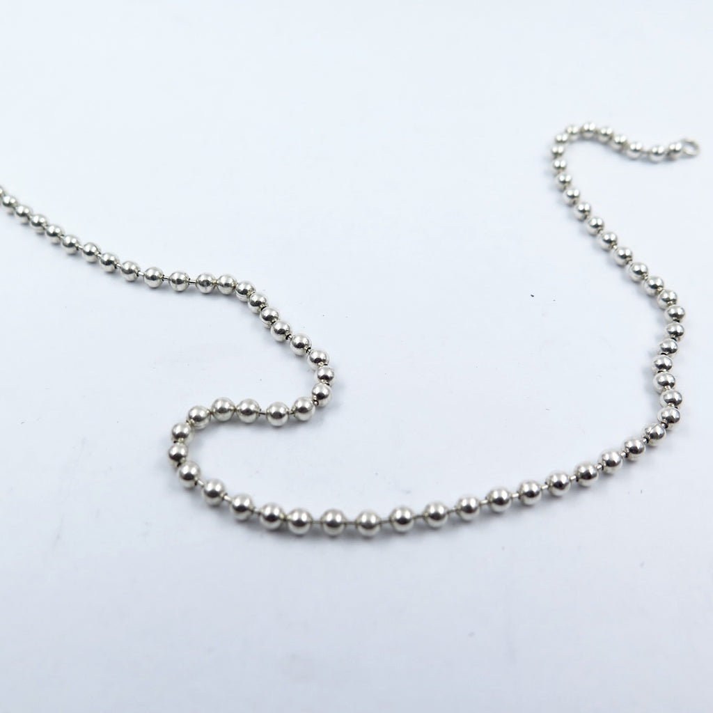 Bubble Chain Choker in Silver - Alkisti Jewelry