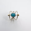 Gladiator Fine Ring in Amazonite - Alkisti Jewelry