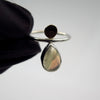 Thin Angel Fine Ring in Moonstone - Alkisti Jewelry