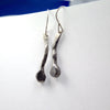 Polygon Snake Earrings in Bronze/Silver/14K Gold - Alkisti Jewelry