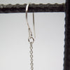 Pendulum Drop Earrings in Bronze/Silver - Alkisti Jewelry