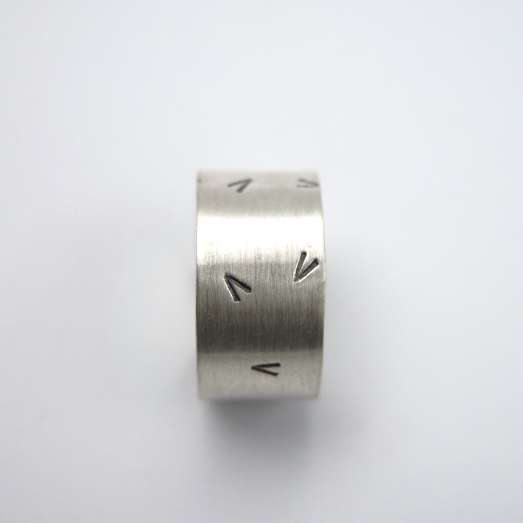 Patterns Ring in Silver - Alkisti Jewelry