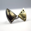 Butterfly Ring in Silver, Bronze & Pyrite - Alkisti Jewelry