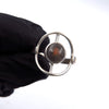 Warrior Ring in orange Labradorite - Alkisti Jewelry