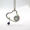 Space Necklace in Opal & Pearl - Alkisti Jewelry