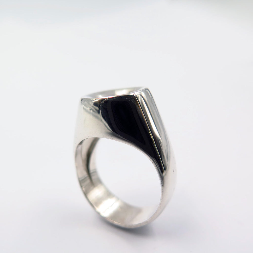 Volcano Ring in Bronze/Silver - Alkisti Jewelry