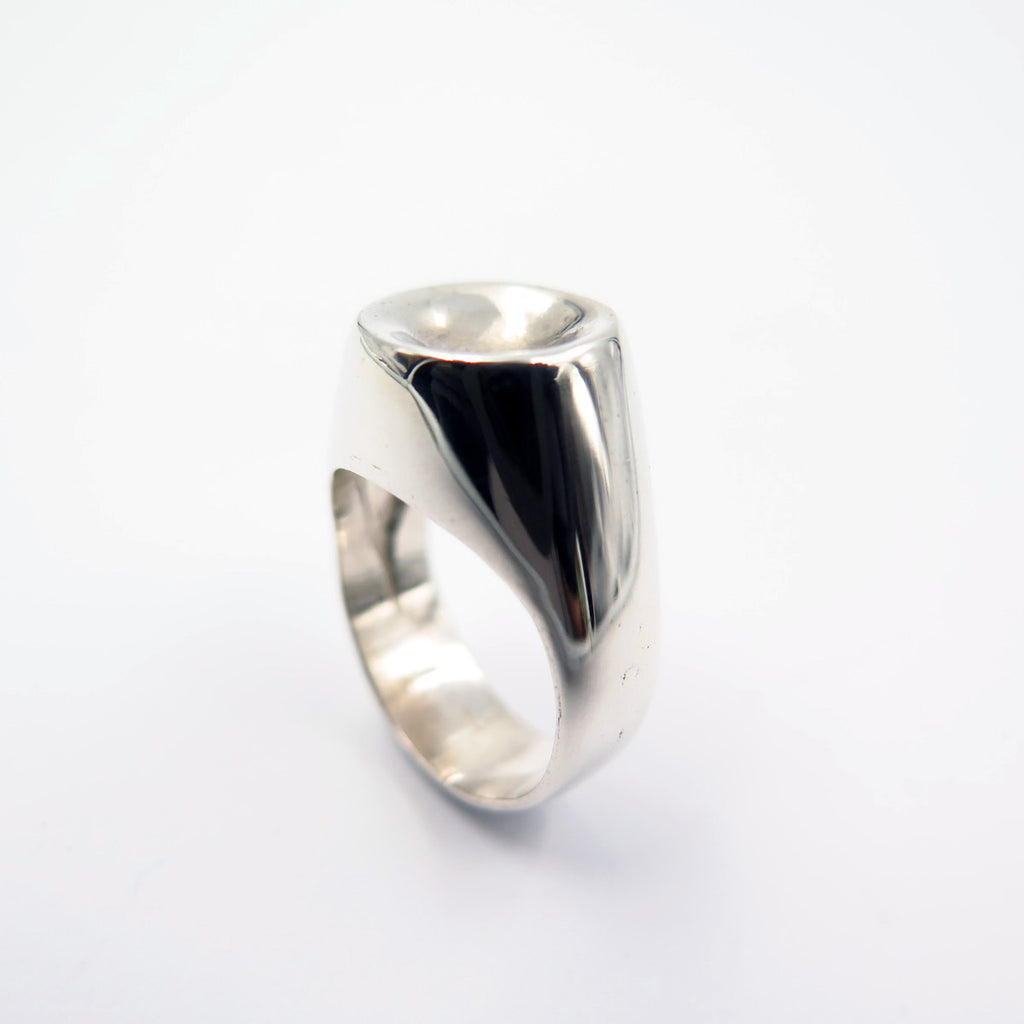 Volcano Ring in Bronze/Silver - Alkisti Jewelry