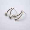Cherry Earrings in Recycled Silver - Alkisti Jewelry