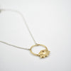 Fantasmataki Necklace in Bronze/Silver - Alkisti Jewelry