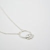 Fantasmataki Necklace in Bronze/Silver - Alkisti Jewelry