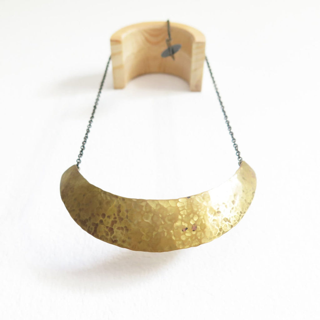 Grecian Necklace in Bronze - Alkisti Jewelry