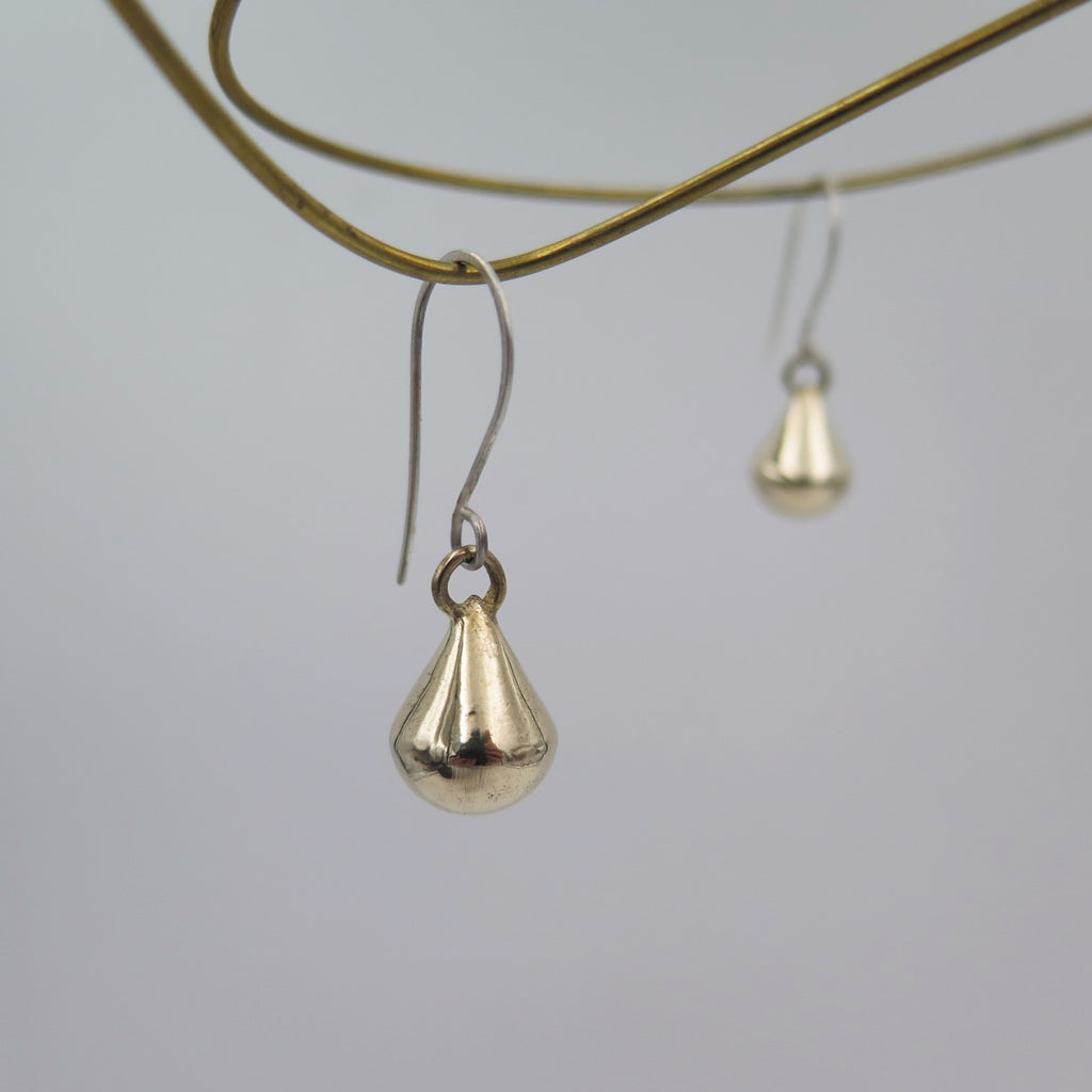 Droplet Earrings in Bronze/Silver/14K Gold - Alkisti Jewelry