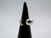 Sun Moon Ring in Silver/14K Gold - Alkisti Jewelry